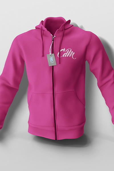 hoodie pink female